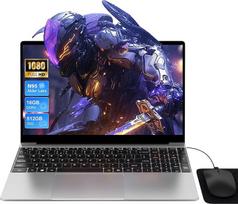 15,6 colių nešiojamasis kompiuteris, 16GB RAM, 512GB SSD, N95 procesorius (iki 3,4 GHz), nešiojamasis kompiuteris su apšviesta klaviatūra, „Windows 11“ nešiojamieji kompiuteriai, „Type-C“, 5G „Wi-Fi“, „Bluetooth“ 5.0, „Type-C“, HDMI, USB 3.0, pelė įskai