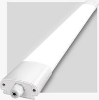 150 cm ilgio lempa, 45 W, 5000 LM, skirta drėgnoms patalpoms, 4000 K neutraliai balta lubinė lempa su IP65 atsparumu vandeniui, lempa drėgnoms patalpoms, tinkanti kaip virtuvės, rūsio, dirbtuvių ar garažo LED lempa