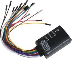 16-K-USB loginis analizatorius, palaiko 100 m dažnį, suderinamas su SPI, UART ir CAN, skirtas JTAG protokolo analizei bei ARM ir FPGA derinimo įrankiui