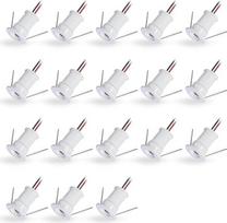 18 vnt. „Mini LED Spot“ „Klein“ įleidžiamieji šviestuvai, 12 V, 1 W, IP65, balta, šilta balta, 120°