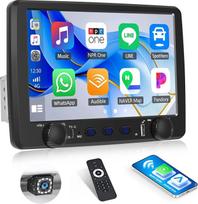 1DIN 9 colių HD jutiklinio ekrano universalus automobilinis MP5 grotuvas su „Bluetooth“, FM radijo imtuvu, USB jungtimi, atbulinės eigos kamera ir integruota „Wireless CarPlay“ funkcija