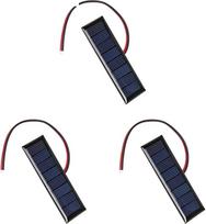 1–10 vnt. epoksidinių saulės baterijų su laidais, 4 V, 0,2 W, 5 V, 0,3 W, mini saulės energijos sistema, „pasidaryk pats“ polisilicio plokštė, atspari vandeniui, skirta kelionėms gamtoje (3 vnt. po 0,2 W, 4 V)
