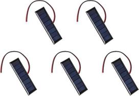 1–10 vnt. epoksidinių saulės elementų su laidais, 4 V, 0,2 W, 5 V, 0,3 W, mini saulės energijos sistema, „pasidaryk pats“ polisilicio plokštė, atspari vandeniui, skirta kelionėms gamtoje (5 vnt. po 0,2 W, 4 V)