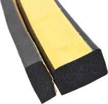 2 m / 10 m lipni EPDM putų sandarinimo juosta, guminė puta, tvirta, lipni iš vienos pusės, garso izoliacinė, apsauginė sandarinimo juosta / Spalva / 5 mm × 30 mm × 10 m