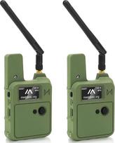 2 rinkiniai "Wio Tracker L1" plokštės su 3000 mAh baterija ir dėklu - SX1262 nRF52840 rinkinys AR Duino Meshtastic LoRa, Blue Tooth 5, GPS GNSS, 1,3 colio OLED, C tipo baterija, saulės įkrovimas (N37, žalia)