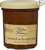 2 stiklainiai „Caramel au Beurre Salé Reflets De France“ – 210 g sūrio sviesto karamelės