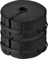 2 Stück Sonnenschirm-Basisgewichte Taschen, robuste Sonnenschirmgewichte, Sandsack bis zu 40,8 kg für Freischwinger, Terrassenschirm, Sonnenschirmständer im Freien
