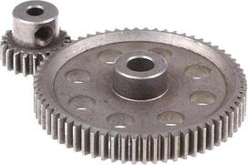 2 vnt. (21t + 64t) 11184 Diferencialinė metalinė pavarų dėžė 64t Variklio pavarų dėžė 21t