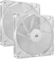 2 vnt. 140 mm PWM ventiliatorių rinkinys – „Corsair“ – RS140 – balta