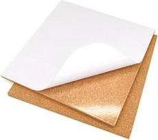 2 vnt. kamštinių plokščių, skirtų nuotraukų sienų dekoravimui, 12" x 12", lipnios kamštinės lentos, skirtos biuro dekoravimui ir eksponavimui