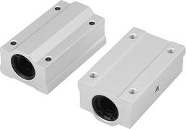 2 vnt. SCS12UU 12 mm aliuminio linijinio rutulinio guolio slydimo blokas, slydimo įvorė, skirta CNC