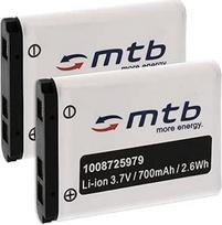 2 x baterija Li-40B/Li-42B, skirta "Olympus C", "FE", "mju", "Tough