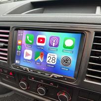 2+32G, 2 DIN, „Android 14“ automobilių radijas, skirtas „VW Transporter T5/T6“ (2010–2020 m.) modeliams, su belaidžiu „CarPlay“ ir „Android Auto“, 9 colių jutikliniu ekranu, automobilių stereo grotuvu, radiju, GPS navigacija ir pagrindiniu įrenginiu su FM