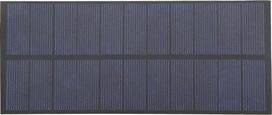 2,2 W, 5,5 V saulės energijos įkroviklio panelė, lauko avarinė saulės energijos panelė, nešiojamoji saulės elementų panelė kiemo apšvietimui