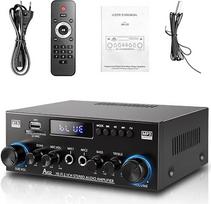 2.1 kanalų „Bluetooth 5.3“ Hi-Fi stiprintuvas su žemų dažnių garsiakalbiu – 1000 W didžiausia galia