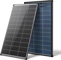 200 W dvipusis 12 V saulės kolektorius, 18BB „TopCon“ N-tipo A+ monokristalinis zoninis kolektorius, 25 % aukšto efektyvumo, IP68 atsparus vandeniui, 18 V saulės kolektoriai, skirti balkonui, kemperiams, kempingui, terasai, stogui, laivams (134 x 67 cm)