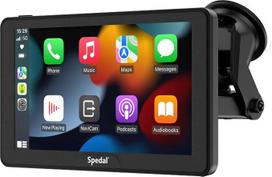 2025 m. naujausias belaidis „CarPlay“ ir „Android Auto“ automobilis, „Spedal CL786“ „CarPlay“ ekranas, 7 colių IPS jutiklinis automobilių radijas, belaidis „CarPlay“, „MirrorLink“ / „Bluetooth“ / navigacija / balso valdymas
