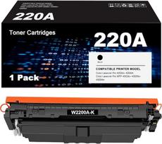 220A tonerio kasetė, suderinama su HP Color LaserJet Pro 4202dn, 4202dw, MFP 4302dw, MFP 4302fdn, MFP 4302fdw, 4303y – su mikroschema – (1 juoda)