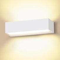 24 W LED sieninis šviestuvas vidaus/ lauko 20 cm modernus sieninis šviestuvas į viršų žemyn šiltai balta 3000 K baltos spalvos lauko sieniniai šviestuvai LED IP65 atsparus vandeniui