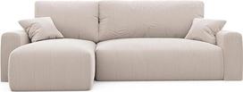 244 x 106 cm kampinė sofa su miego funkcija (200 x 125) Kampinė kampinė sofa 3vietė su lovos dėže - Svetainės kampinė sofa