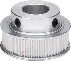 2GT, 45 dantų, GT2 sinchronizavimo skriemulys, skylės skersmuo 5–20 mm, diržo plotis 6/10 mm, 3D spausdintuvui, 1 vnt. (12 mm, griovelio plotis 7 mm)