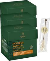 3 arbatos deimantų rinkinys "Rooibos Vanilla" iš "Eilles" su "Gourvita Moments" saldainių lazdele