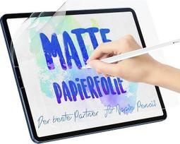 3 popierinių plėvelių pakuotė, suderinama su "iPad Air 5th Generation 2022" ir "iPad Air 4 2020" 10,9 colių ir "iPad Pro 11" (2022/2021/2020/2018), matinė popierinė ekrano apsauginė plėvelė, apsauganti nuo atspindžių