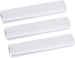 3 vnt. 35 cm x 100 cm dydžio EVA putų plokščių ritinys – 1 mm storio rankdarbių putos, skirtos savarankiškam modelių konstravimui – baltos/juodos spalvos (White)