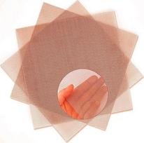 3 vnt. rinkinys: 60 mesh, 99,9 % grynumo vario austi tinkleliai, smulkiaakiai vario tinkleliai, 11,8 x 11,8 colių