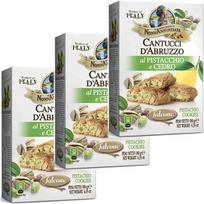 3 vnt. „Falcone Cantuccini al Pistacchio e Cedro“ („Cantuccini su pistacijomis ir kedru“), 180 g