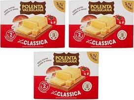 3 x "Polenta Valsugana La Classica" paruošti miltai su 100% itališkais kukurūzais, 1200 g pakuotė
