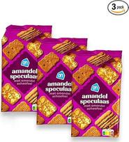 3 x 400 g "Amandel Speculaas Original Holland Speculatius" su obliuotais migdolais