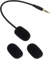 3,5 mm mikrofono pakaitalas, suderinamas su "Plantronics Rig 400HX 400HS 400LX 500HX 500 Pro Gaming Headset" mikrofonu su kempinės dėklu, keičiamaisiais ausinių priedais