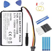 3,7 V 1100 mAh baterija, skirta „TomTom“ GPS4FL50, 4FL60, Go 5000, Go 5100 | Go 5200, Go 6000, Go 6100, Go 6200, Pro 5250, „Pro Truck 5250“, AHA11111008 ličio jonų baterija + remonto įrankis
