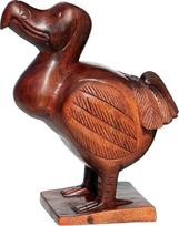 30 cm aukščio Dodo statulėlė – medžio drožinys, puiki dovana ar interjero detalė, rankų darbo, pagaminta Mauricijuje