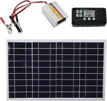 30 W saulės baterijų rinkinys, 220 W MPPT įkrovimo reguliatorius, atsparus vandeniui