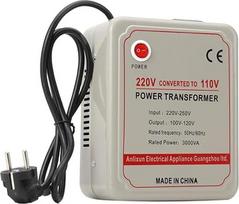 3000 W įtampos keitiklio transformatorius, mažinantis įtampą nuo 220 V iki 110 V