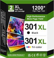 301 spausdintuvo kasetės, suderinamos su HP 301 spausdintuvo kasetėmis, skirtomis HP 301 XL, 301XL spausdintuvo kasetėms, skirtoms Envy 4500 4504 5530 5532 5534 4508 DeskJet 2540 2050 1510 2510 OfficeJet 2620 4508 632
