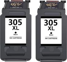 305 XL kasetės, skirtos HP 305 spausdintuvui. Kasetės rinkinys, skirtas HP 305 rašalo kasetėms, tinka spausdintuvams „DeskJet 2710“, „2720“, „DeskJet Plus 4100“, „4130“, „Envy 6010“, „6030“ ir „Envy Pro 6420“. 6430 spausdintuvams (juodi, 2 vnt. pakuotė)