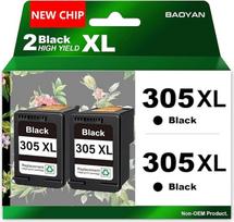 305XL rašalo kasetės pakeičia HP 305 rašalo kasetes 305 XL, skirtas HP DeskJet 2700 2710 2720 2722 Plus 4100 4120 4130 Envy 6000 6010 6020 6030 6032 Pro 6400 6400 6032 Pro 6400 6010 430 6