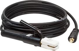 35 mm² suvirinimo kabelis su elektrodo laikikliu ir 13 mm skersmens suvirinimo kabelio jungtimi, 5 m ilgio (galimi kiti variantai)