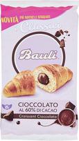 36 x "Bauli Cornetti Croissant" sausainiai Šokoladiniai briošų pyragaičiai Kakava 50 g Šokoladas
