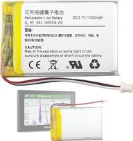 361-00056-00 Pakaitinė baterija, suderinama su "Gar-min DriveSmart 5", 50 LMT-D, 51 LMT-D EU, 55, 61 LMT-S, 65 GPS navigacija 361-00056-00