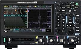 4 kanalų 250 MHz skaitmeninis osciloskopas, 12 bitų, 1,25 GSa/s, 50 MPts duomenų gylis (DHO914)