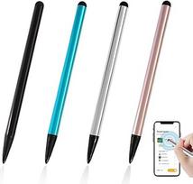 4 rašiklių jutikliniam ekranui pakuotė Universalus plonas plunksnakotis, skirtas mobiliesiems telefonams/iPad/Samsung/Android/Tablet ir kitiems jutikliniams ekranams