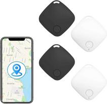 4 vnt. raktų ieškiklis, „Bluetooth“ daiktų ieškiklis, išmanusis „Bluetooth“ sekiklis, daiktų buvimo vietos nustatymo įrenginys su praradimo prevencijos signalu ir priminimu, daiktų buvimo vietos nustatymo žymė, suderinama su „Android“ ir „iOS“, tinka