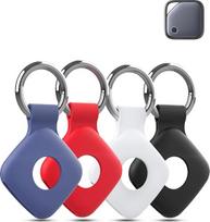 4 vnt. silikoninių apsauginių dėklų rinkinys, skirtas „UGREEN FineTrack“ „Bluetooth“ sekikliui, atsparus smūgiams ir įbrėžimams, įvairių spalvų: juodos, baltos, raudonos ir mėlynos