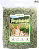 4 x 1 kg ekologiškas „Mountain Meadows“ žolelių šienas iš Tiuringijos miškų gamtos parko, skirtas triušiams, jūrų kiaulytėms ir graužikams
