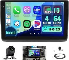 4+64G "Android" automobilinis radijas "Renault Trafic" 2001-2010, "Opel Vivaro" 2006-2010, "Nissan Primastar" 2006-2014 "Carplay" automobilinis radijas su ekranu 10 colių "Incell" ekranas "Android Car/FM/RDS/Reversing Cam