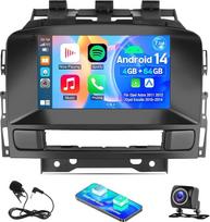 4+64G automobilinis radijas "Android 14", skirtas "Opel Astra 2011 2012/Opel Excelle 2010-2014" su 7 colių IPS jutikliniu ekranu 2 Din Carplay "Android Car Bluetooth EQ Mirror Link WiFi navigacija FM/RDS DSP HiFi SWC kamera